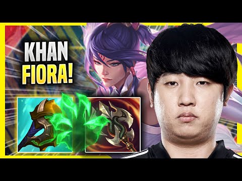 KHAN CHILLING WITH FIORA! - Khan Plays Fiora TOP vs Tryndamere! | Season 2022