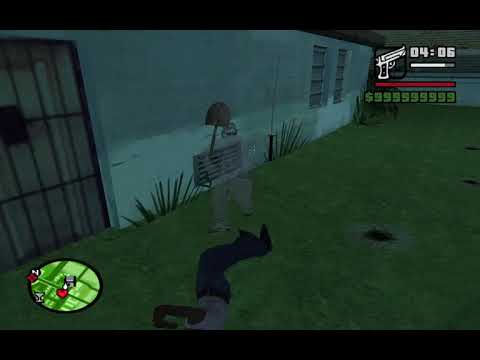 GTA San Andreas CJ Vs El fantasma de Ryder