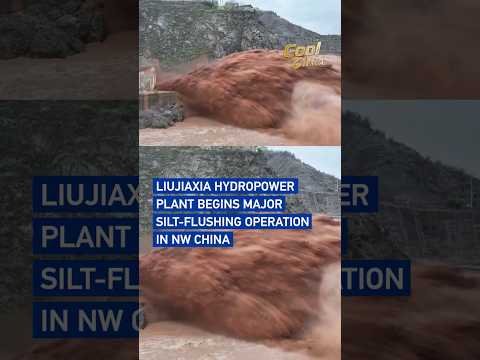 Liujiaxia hydropower plant begins major silt-flushing operation in NW China