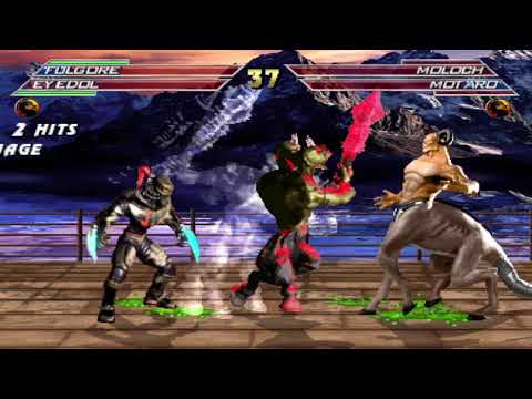 MORTAL KOMBAT: NEW ERA- EYEDOL & FULGORE VS. MOTARO & MOLOCH  2-25-24
