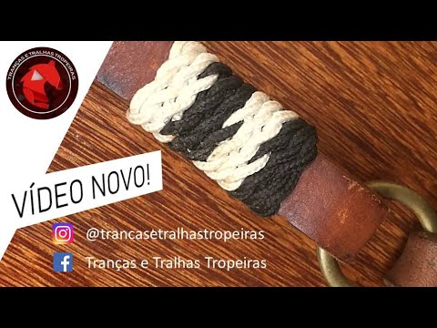 Charrua escama de peixe com 2 cores