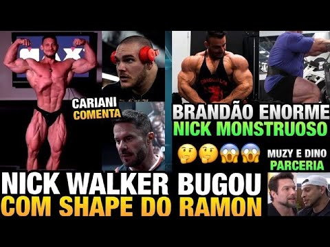 SHAPE DO RAMON BUGOU NICK WALKER - BRANDÃO ENORME E SECANDO - NICK COM PERNA ABSURDA + MUZY E RAMON