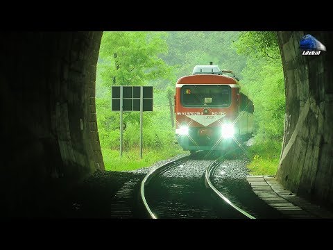 Automotor Duewag BR628 663-6 & DH2/SN83 DMU la/at Tunelul Șuncuiuș Tunnel - 17 May 2020