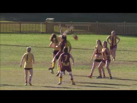 2016 GE Womens BDAFL   Cardiff v Maitland Highlights