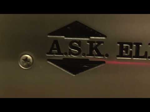 A.S.K. Hydraulic Elevator at Greer Hall, Appalachian State University in Boone, NC.