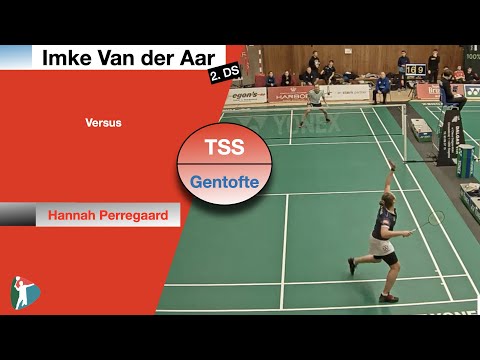 Badminton DS | Imke Van der Aar vs Hannah Perregaard | Ligaen | TSS - Gentofte | 2020