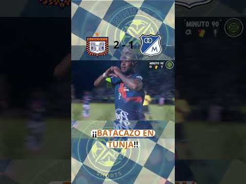 ¡BATACAZO EN TUNJA! ♟️ Boyacá Chicó vs Millonarios | Resumen y Goles #millonariosfc #boyacachico
