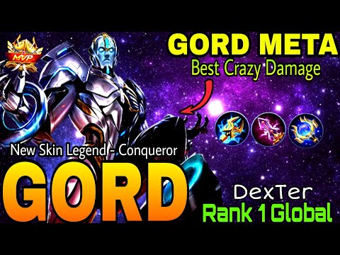 No One Can Attack Me!! Gord Conqueror | Dex Ter - Top 1 Global Gord