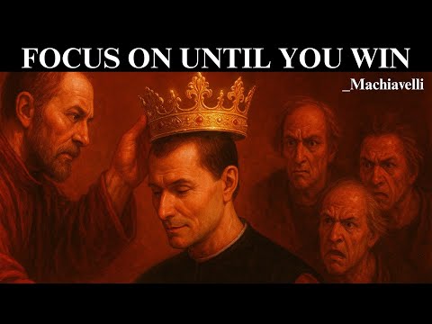 FOCUS ON YOU UNTIL YOU WIN — in the way of Machiavelli, dominate or be dominated.