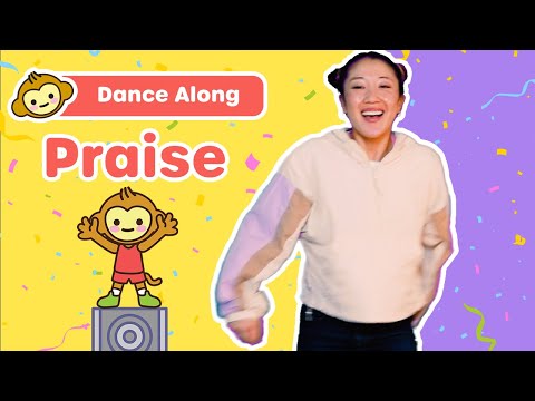 Praise 👏 Elevation Worship | CJ and Friends Dance-Along with Lyrics - Kingdom Kids Zone, Sing With Me - CJ and Friends