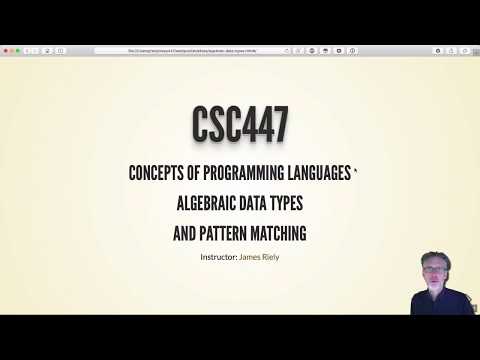 447 algebraic data types