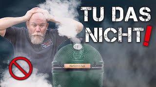 Keramikgrill: 7 Fehler die Du als Kamado Grill Einsteiger vermeiden musst !