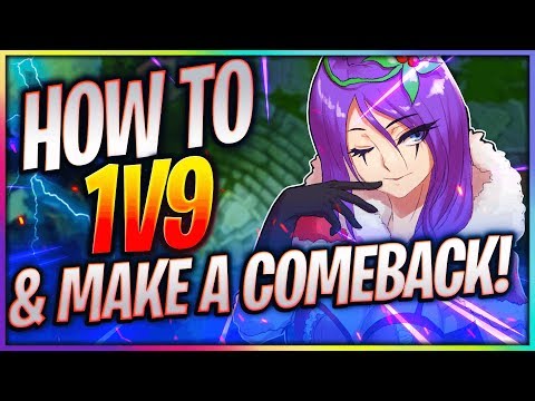 Fuzzmonkey | HOW TO 1V9 WITH LEBLANC AND MAKE A COMEBACK!!