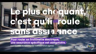 Vidéo YT campagne Défaut d'assurance Trottinette