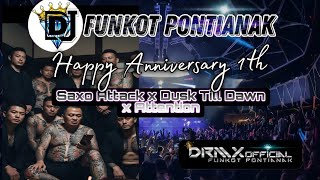 Download lagu DJ FUNKOT PONTIANAK‼️Saxo Attack x Dusk Till Dawn x Attention‼️Happy Anniversary 1th DRMX_V2 mp3