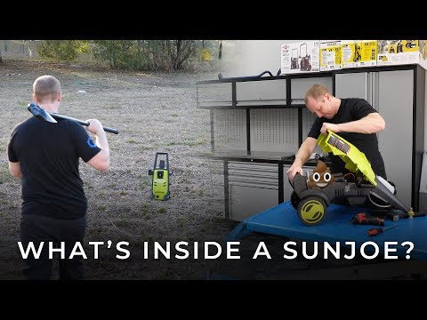 Taking Apart SunJoe Pressure Washers To Find Out What's Inside