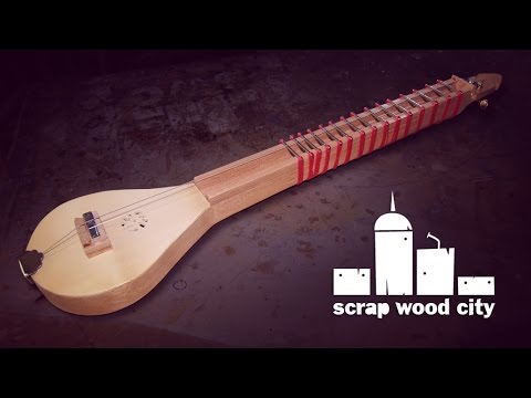 Sitar aus Restholz - Musikalisches Upcycling