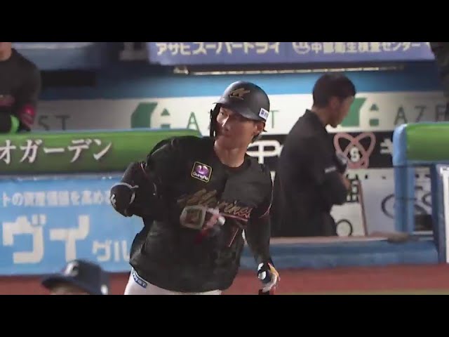 【5回裏】打撃でも魅せる!! マリーンズ・藤原恭大 ライトへのソロHRで貴重な追加点を奪う!!  2024年8月1日 千葉ロッテマリーンズ 対 埼玉西武ライオンズ