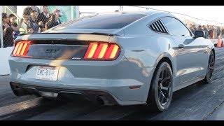 Mustang GT + SUPERCARGADO VS Camaro SS