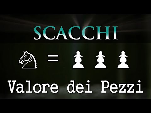 Imparo il Gioco degli Scacchi - Lezioni - Valore dei Pezzi 11