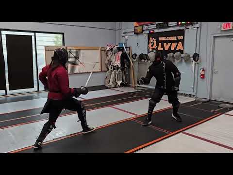 Intense Military Saber Fencing - HEMA sparring