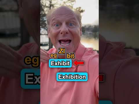 Exhibit vs Exhibition