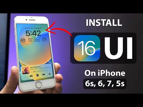Install iOS 16 UI on iPhone 7, 6s, 6, 5s - iOS 16 Update for older iPhones