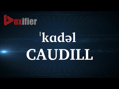 How to Pronunce Caudill in English - Voxifier.com