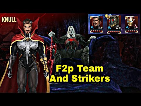 Doctor Strange Solo Knull With F2P Team - Marvel Future Fight