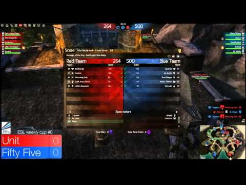ESL Cup week #6: Unit vs Fifty Five Hp Monks - Round 1 21/11/2013