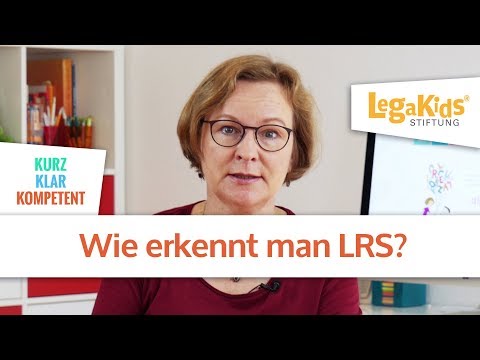Wie erkennt man LRS / Legasthenie?