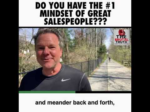 DO YOU HAVE THE MINDSET OF THE TOP SALESPEOPLE??? - SALES PODCAST