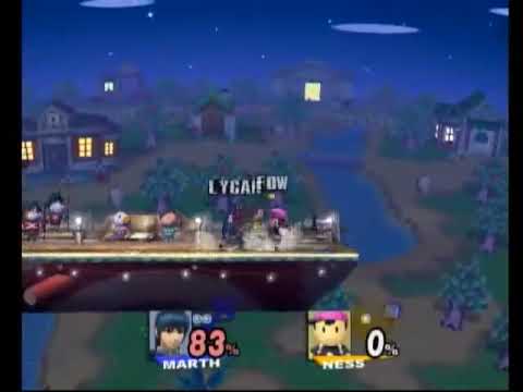 Fow (Ness) versus Lycan (Marth)