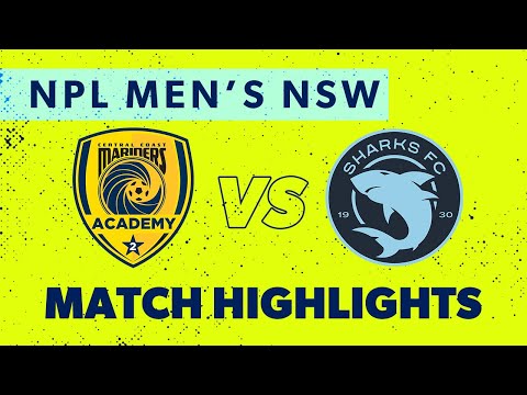 NPL Men's NSW Round 22 Highlights – Central Coast Mariners v Sutherland Sharks