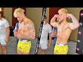 JAKE PAUL MAKES WEIGHT FOR BEN ASKREN FIGHT! FLEXES & SHOWS PHENOMENAL SHAPE IN PRE WEIGH IN!
