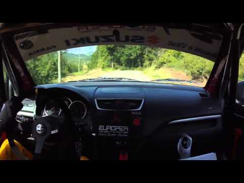 Camera Car 40°Rally Coppa d'Oro 2014 Giorgini N. - Salgaro N. - PS2 Suzuki Swift