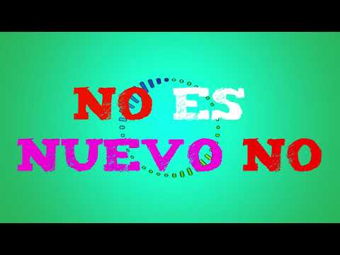 NO ES NUEVO - GABRIEL RODRIGUEZ EMC FT.ALEJANDRO "ALMIGHTY" (COLORFUL LYRIC VIDEO)