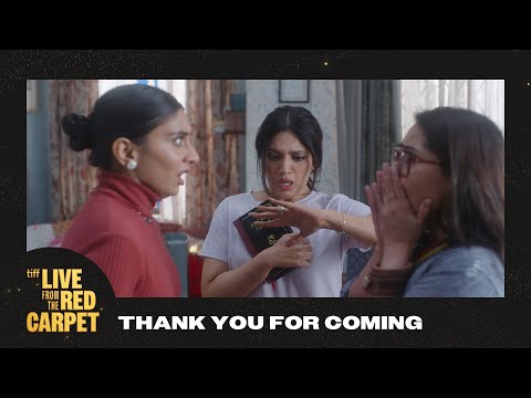 Thumbnail of the video: THANK YOU FOR COMING | TIFF Live From The Red Carpet | Karan Boolani, Bhumi Pednekar, Shehnaz Gill