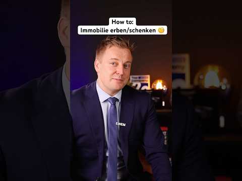Lass dir niemals eine Immobilie schenken 😳