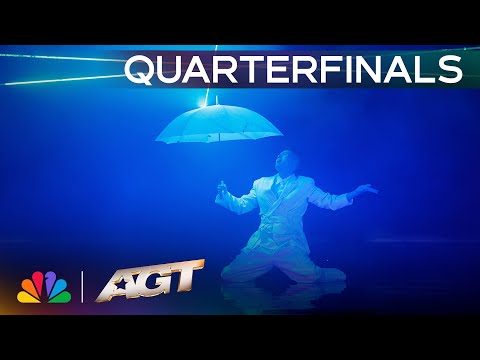 GENDAI Performs A STUNNING Laser Dance To "Singin' In The Rain" | AGT 2025