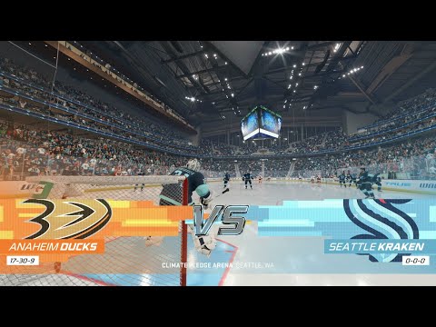 NHL 22 - Anaheim Ducks @ Seattle Kraken - 11/11/21