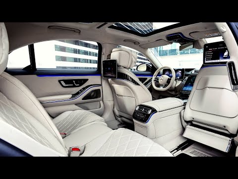 New 2021 Mercedes S Class Hybrid - INTERIOR (Most Hi-Tech Hybrid Sedan)