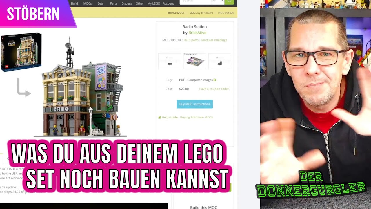 Die zweite Runde Bauspaß durch alternative Fan Designs (MOCs)