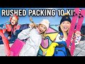 RUSHED PACKING For 16 KiDS ROAD TRiP EDITiON What NOT To Do