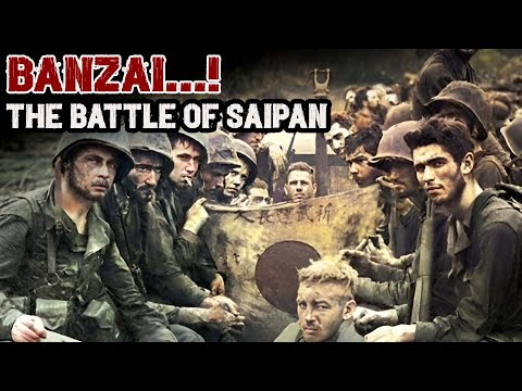 The Battle of Saipan 1944 – Rare Combat Footage of the Pacific’s Most Ferocious Battle