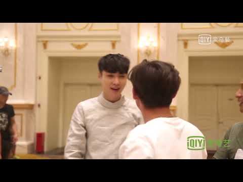 190305 Zhang Yixing Lay The Golden Eyes behind the scenes 黃金瞳花絮 張藝興 莊睿get擊劍新技能