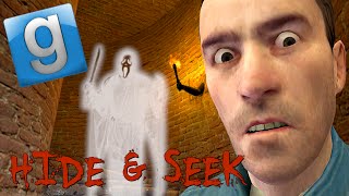 Garry's Mod Hide & Seek Fun - Haunted Manor, Ghosts, Vending Machine Battle
