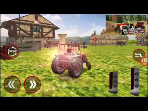 Real Tractor Farming & Harvesting 3D Sim 2018 Video