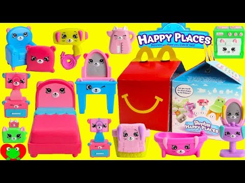 2018 Shopkins Happy Places McDonald's Happy Meal Toys