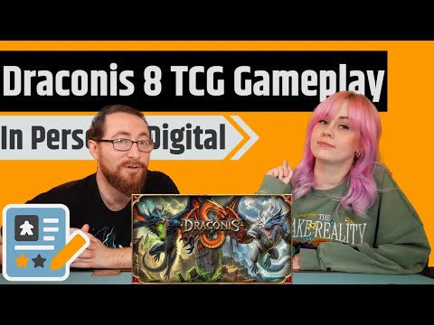 Updated with Corrections: Draconis 8 Gameplay 2 Player and Digital Gameplay 